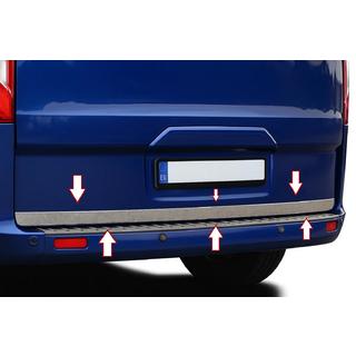 RVS kofferbakrand Ford Custom 2013–2022 foto 1