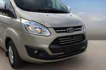 Ford Custom 2013–2022 Radiateurgrille afdekkappen 2013-2018 (5 stuks, RVS) Carmos - Turks staal foto 3