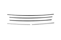 Ford Custom 2013–2022 Radiateurgrille afdekkappen 2013-2018 (5 stuks, RVS) Carmos - Turks staal foto 2