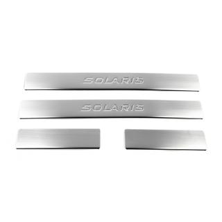 OmsaLine Solaris RVS instaplijsten (set 4 stuks) Hyundai Accent 2011–2017 foto 2