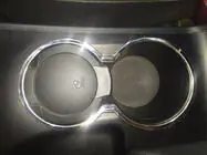 Hyundai IX-35 2010–2015 Ringen voor bekerhouder (RVS) foto 3