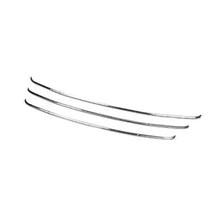 Sierstrips voor radiateurgrille (3 stuks, RVS) foto 3