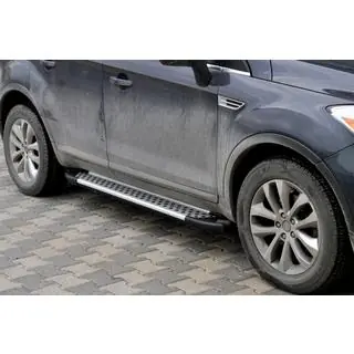 Zijsteps Allmond Grey (2 stuks, aluminium)