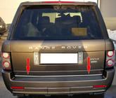 Range Rover III L322 2002–2012 RVS kofferbakrand foto 1