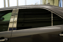 Mercedes E-class W210 1995–2002 RVS deurstijl sierlijsten (6-delig) foto 3