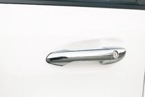 Mercedes ML W164 2005–2011 Deurgreep covers (set 4 stuks, RVS) foto 3