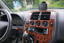 Mercedes Vito W638 1996–2003 Dashboardpanelen Meric (1996-1999) Titanium foto 1