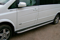 Mercedes Viano 2004–2014 Alliance zijtreden (2 st., aluminium) foto 1