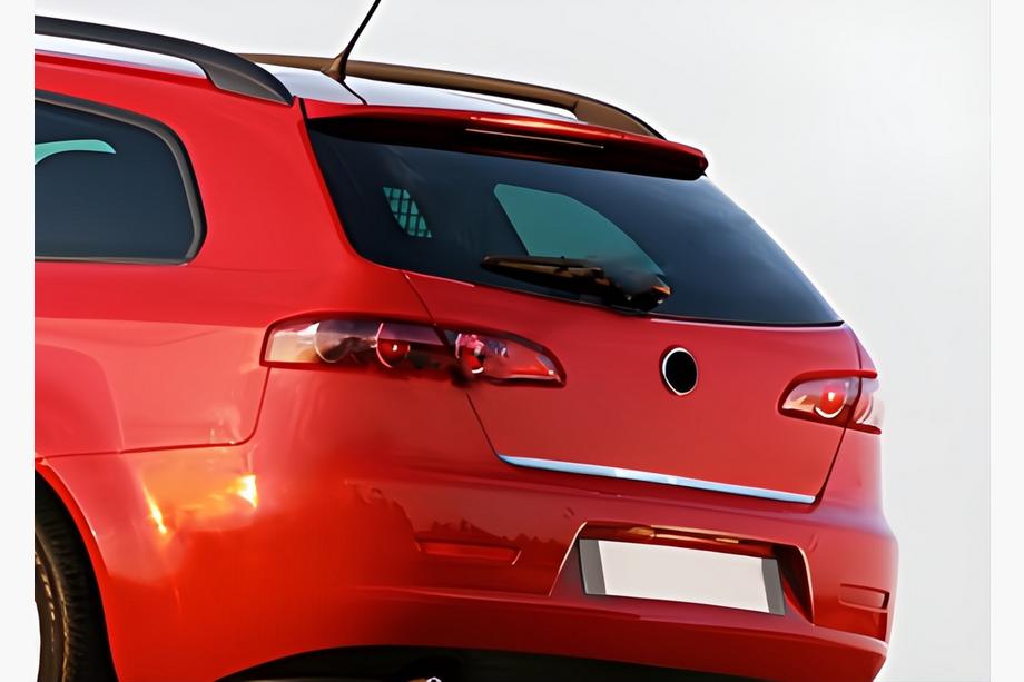 Alfa Romeo 159 2005–2011 RVS kofferbakrand Foto 1