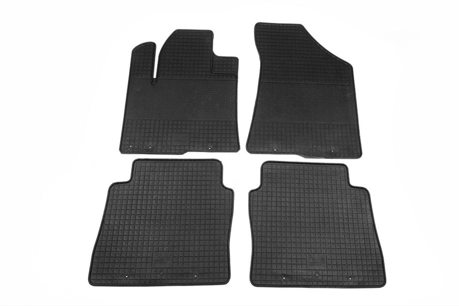 Hyundai Santa Fe 2 2006–2012 Rubberen vloermattenset (4 stuks, Polytep) Foto 2