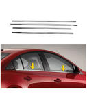 Mazda 3 2009–2013 Raamomlijsting (4-delig, RVS) foto 1