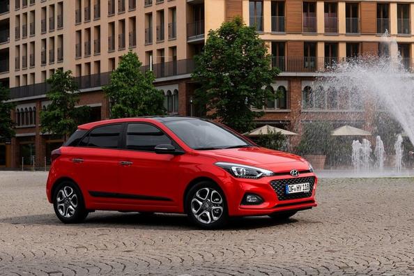 Vernieuwde vijfdeurs hatchback Hyundai i20