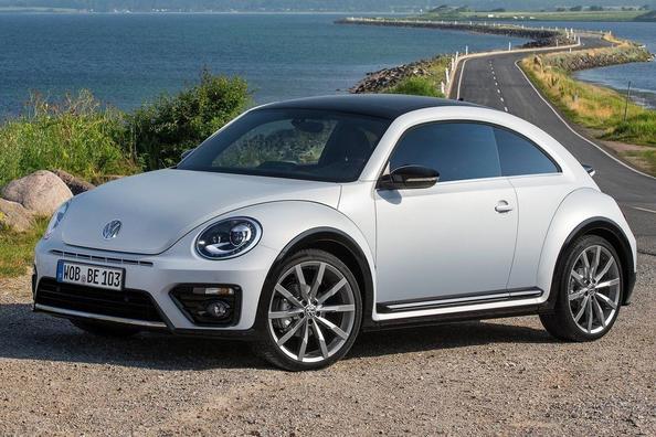 Legendarische Volkswagen Beetle hatchback van de derde generatie
