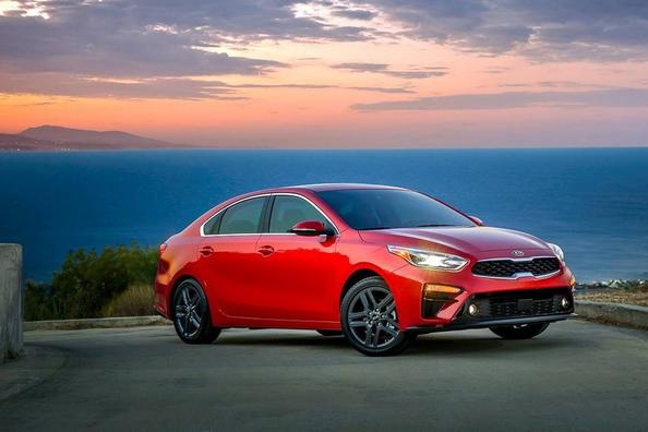 Kia Cerato sedan van de vierde generatie