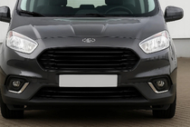 Ford Courier 2014–2023 Chroom sierlijsten voor mistlampen (2018↗, 2 stuks, RVS) foto 1