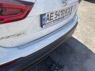 Nissan Qashqai 2014–2021 Achterbumper beschermlijst OmsaLine (2017-2021, RVS) foto 1