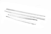 Opel Crossland X 2017–2024 Deurstrip (set van 4, RVS) Carmos - Turks staal foto 3