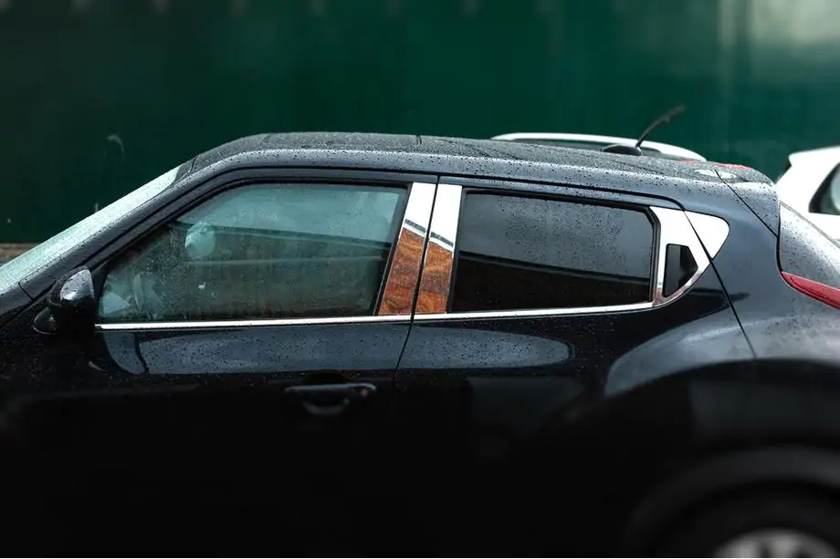 Nissan Juke 2010–2019 Deurstijl sierlijsten (8-delig, RVS) Image