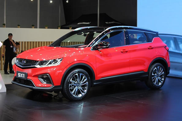 Geely SX11-crossover: nieuw model in de line-up van het Chinese merk