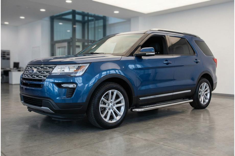 Ford Explorer 2011–2019 Maydos v2 zijtreden (set 2 stuks, aluminium/RVS) Image