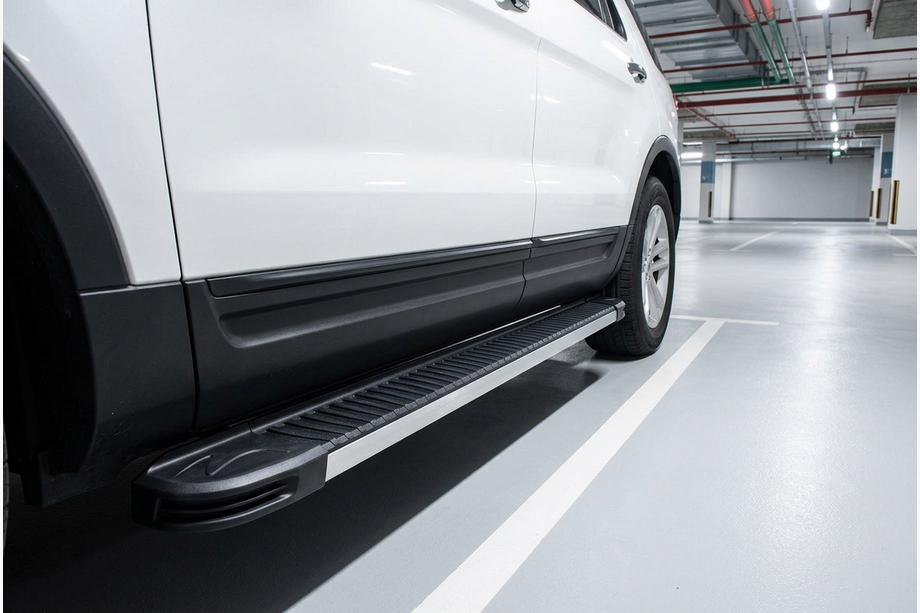 Ford Explorer 2011–2019 Side steps Maya V1 (2 stuks, aluminium) Image