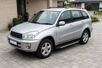 Toyota Rav 4 2001–2005 Duru zijtreden (set van 2, aluminium) foto 1