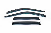 Nissan NP300 1999–2015 Raamwindschermen (4 stuks, Niken) foto 2