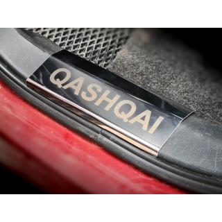 RVS instaplijsten op kunststof (4-delig) Nissan Qashqai 2007–2010 foto 3