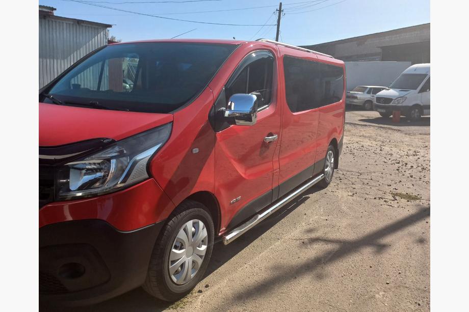 Nissan NV300/Primastar 2016– Sidebars (2 stuks, RVS) 70 mm, korte wielbasis Foto 4