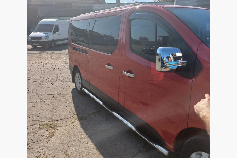 Nissan NV300/Primastar 2016– Sidebars (2 stuks, RVS) 70 mm, korte wielbasis Foto 2
