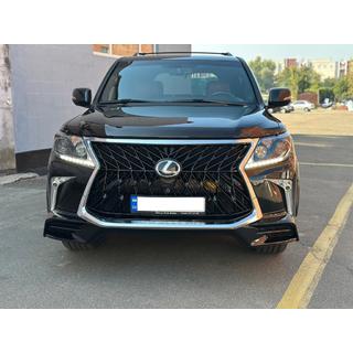 Voorbumper voor 2008-2015 in facelift-stijl (spuitklaar) Lexus LX570/450d 2008–2022 foto 1