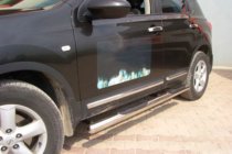 Nissan Qashqai 2010–2014 Sidebars (2 stuks, RVS) foto 1