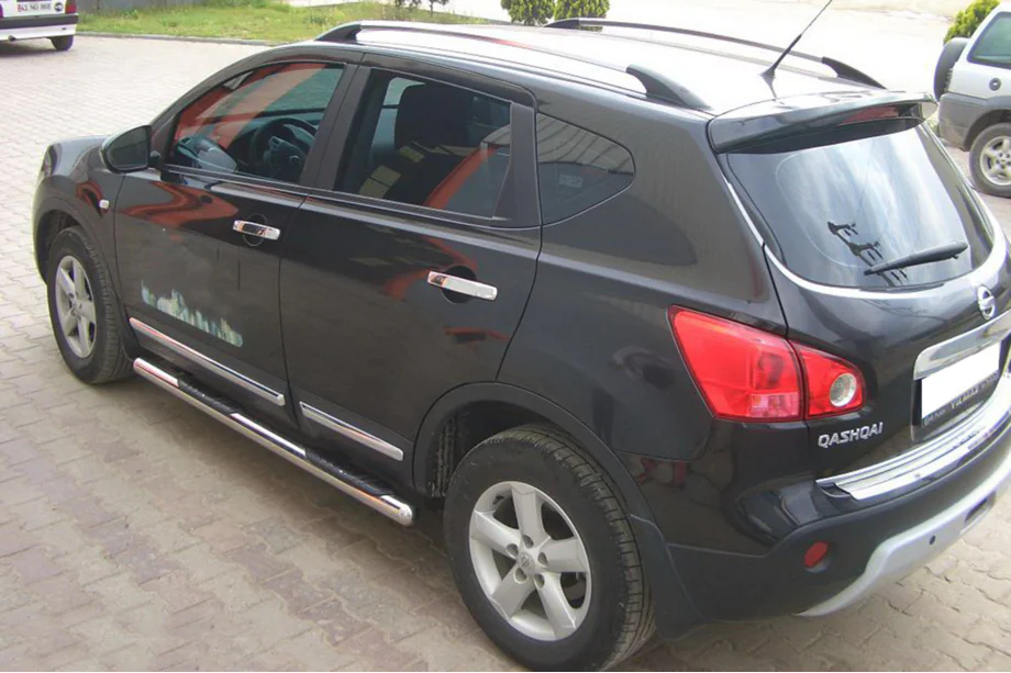 Nissan Qashqai 2010–2014 Sidebars (2 stuks, RVS) Foto 6