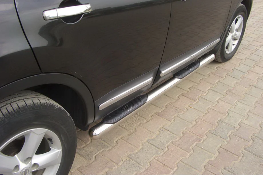 Nissan Qashqai 2010–2014 Sidebars (2 stuks, RVS) Foto 3