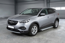 Opel Grandland X 2017– Zijtreden Maya V2 (set van 2, aluminium) foto 1