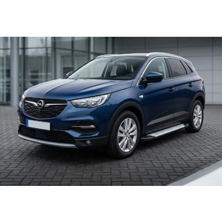 Zijsteps Allmond Grey (2 stuks, aluminium) Opel Grandland X 2017– foto 1