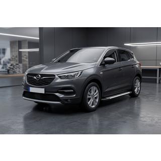 Side steps Line (2 stuks, aluminium) Opel Grandland X 2017– foto 1