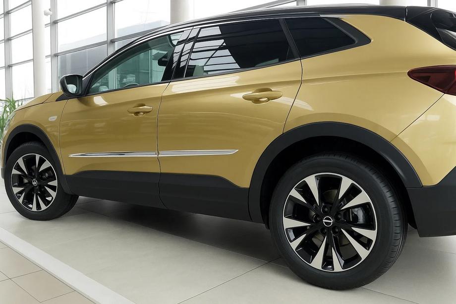 Opel Grandland X 2017– Deurstrip (set van 4, RVS) Image