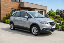 Opel Crossland X 2017–2024 Allmond Black zijtreden (2 st., aluminium) foto 1