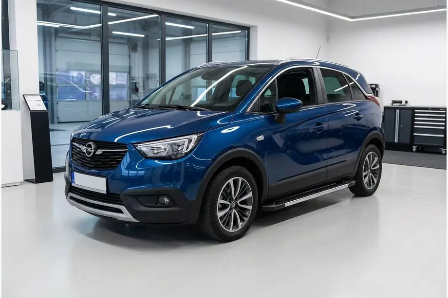 Opel Crossland X 2017–2024 Side steps RedLine V1 (2 stuks, aluminium) Image