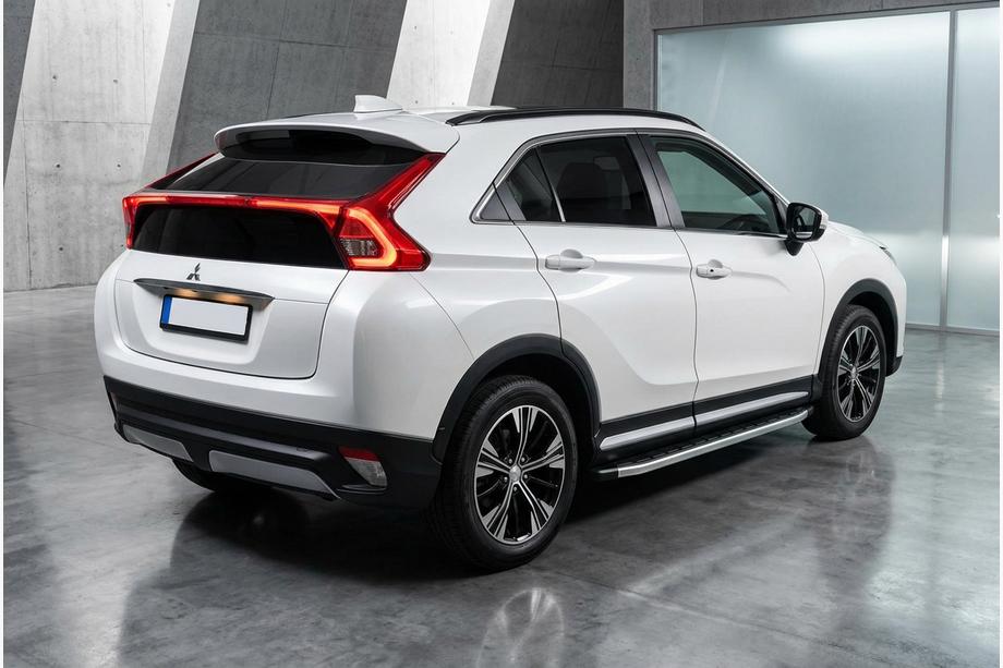 Mitsubishi Eclipse Cross 2017– Fullmond side steps (set van 2, aluminium) Foto 1