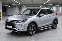 Mitsubishi Eclipse Cross 2017– Line side steps (set van 2, aluminium) foto 1