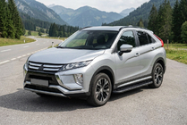 Mitsubishi Eclipse Cross 2017– Bosphorus Black side steps (2 stuks, aluminium) foto 1