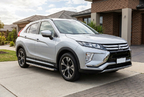 Mitsubishi Eclipse Cross 2017– BlackLine side steps (2 stuks, aluminium) foto 1