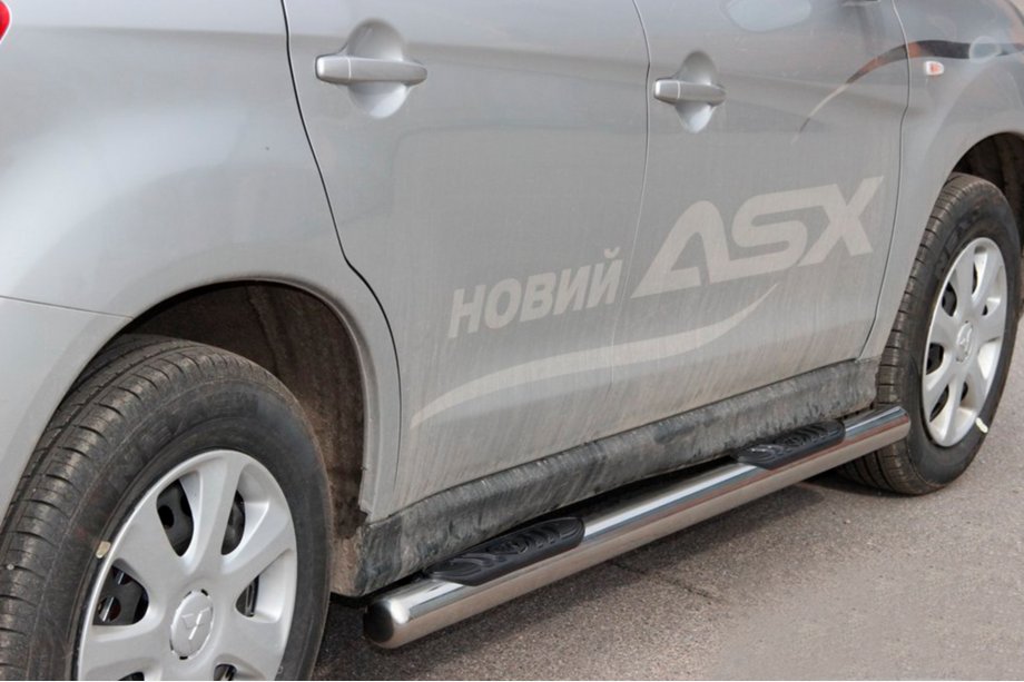 Mitsubishi Eclipse Cross 2017– Sidebars BB002 (2 stuks, RVS) Image