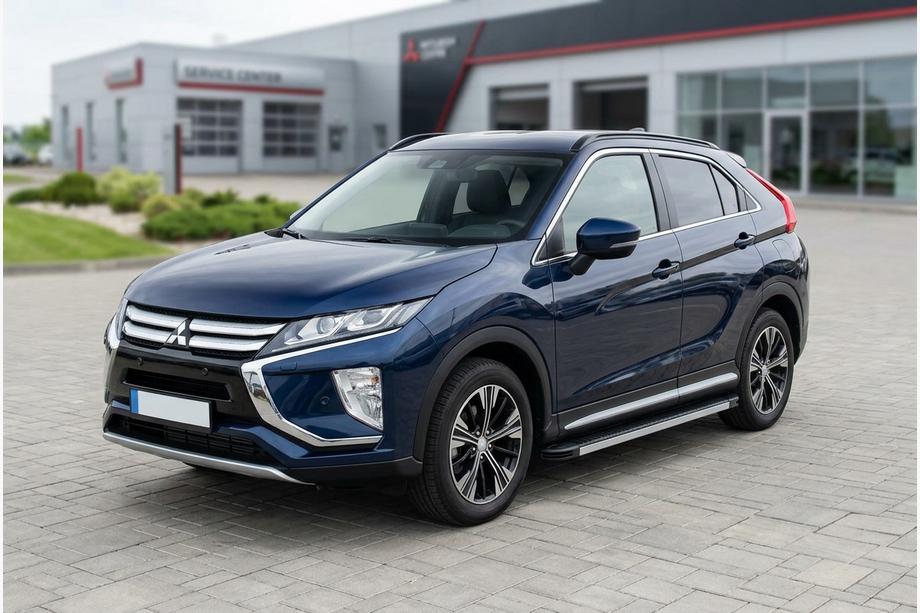 Mitsubishi Eclipse Cross 2017– Side steps Maya V1 (2 stuks, aluminium) Image