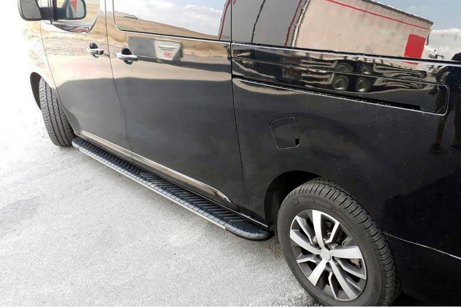 Peugeot Expert 2017– Bosphore Grey zijtreden (2 stuks, aluminium) Image