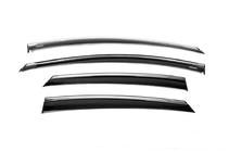 Ford Focus III 2011–2017 Raamwindschermen met chroomstrip Niken (SD/HB, 4 st.) foto 2