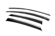 Ford Focus III 2011–2017 Raamwindschermen met chroomstrip Niken (SD/HB, 4 st.) foto 3