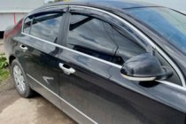 Volkswagen Passat B6 2006–2012 Raamwindschermen met chroomstrip SD (4 st., HIC) foto 1